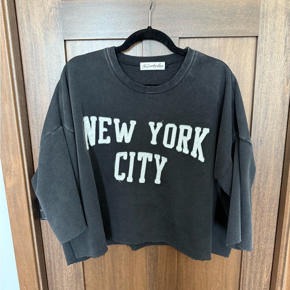 The Laundry Room New York City Crop Sweatshirt